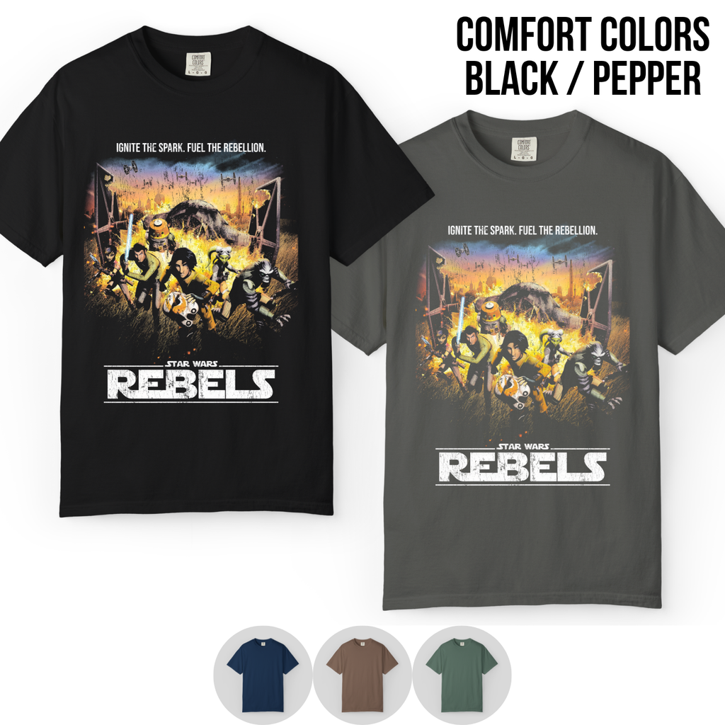 Star Wars Rebels Shirt – Ezra Kanan Hera Sabine Chopper Zeb Shirt