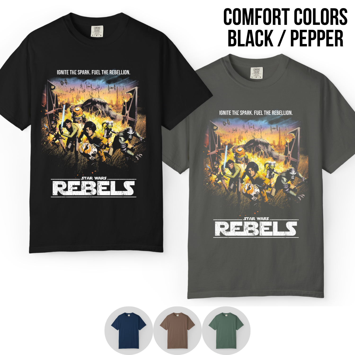 Star Wars Rebels Shirt – Ezra Kanan Hera Sabine Chopper Zeb Shirt
