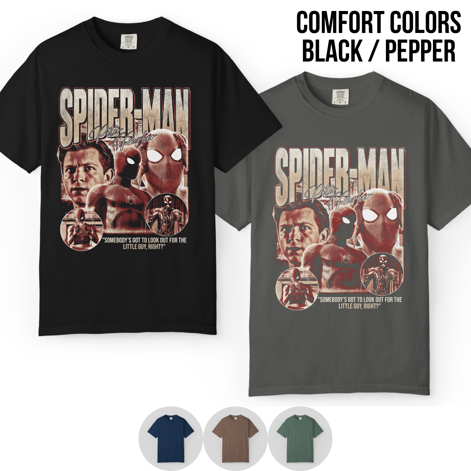 Peter Parker Spider-Man Shirt: Tom Holland Spider-Man Tee, Marvel Spider Man Shirt, No Way Home Shirt, Disneyworld Marvel Gift