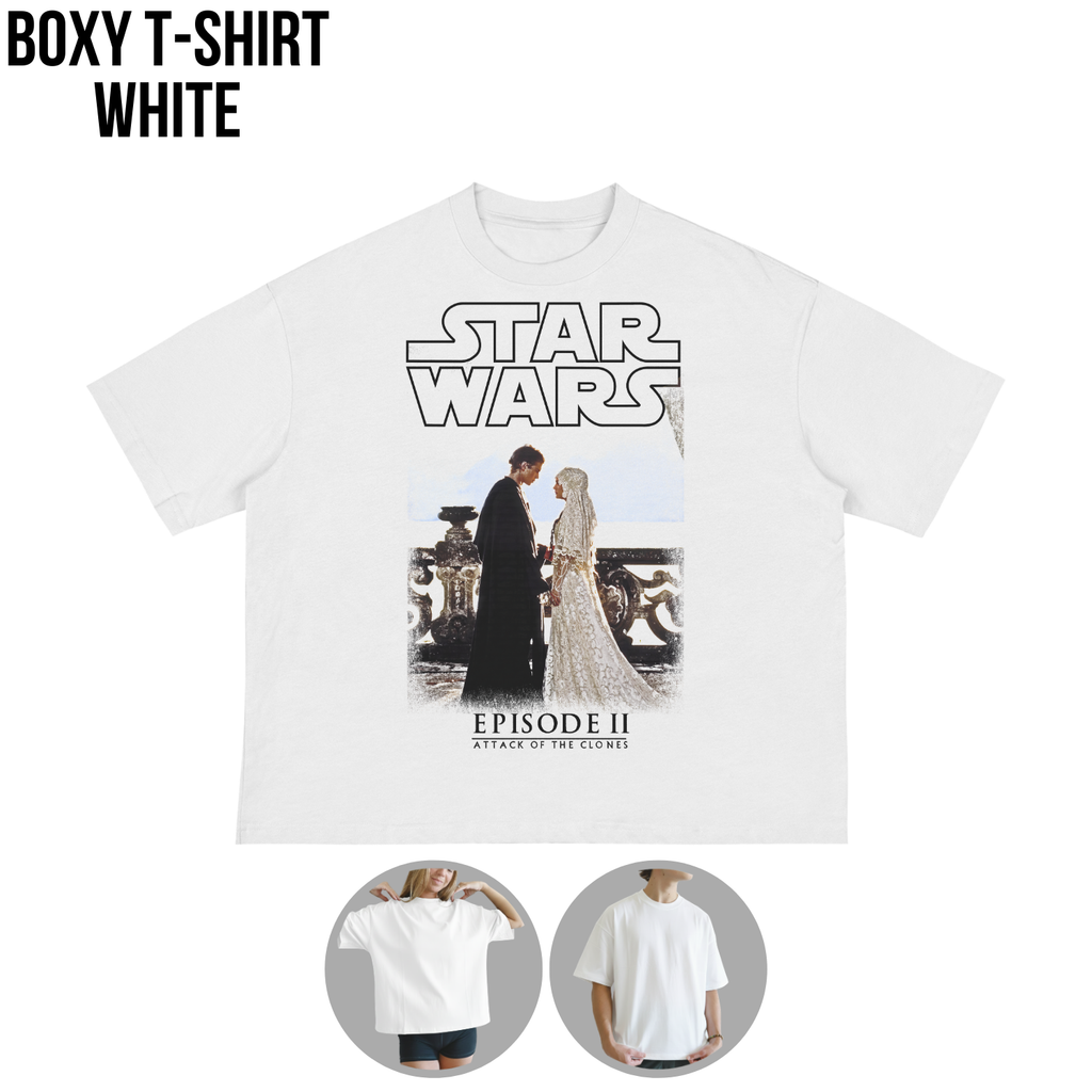 Star Wars Attack of the Clones Shirt - Anakin Padmé Wedding Tee