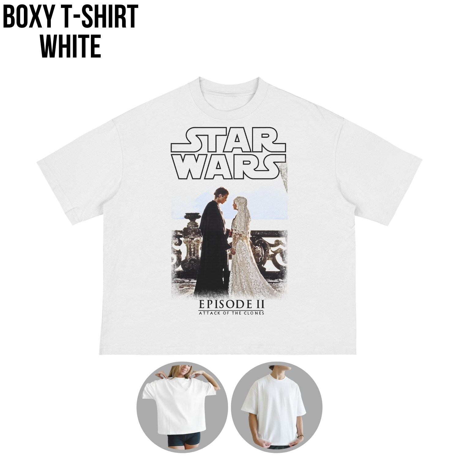 Star Wars Attack of the Clones Shirt - Anakin Padmé Wedding Tee