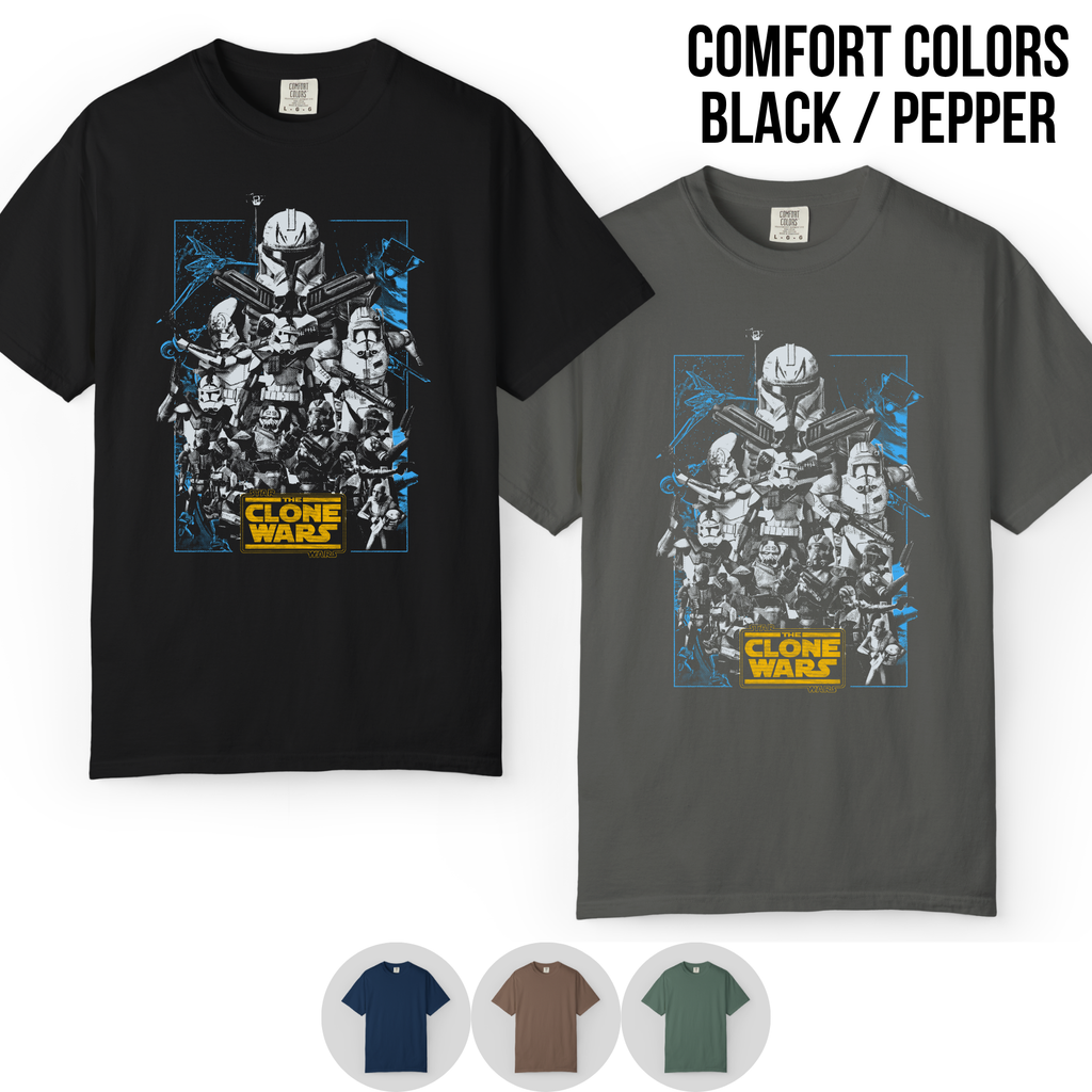 Star Wars Clone Wars Shirt – Vintage Clone Trooper Tee