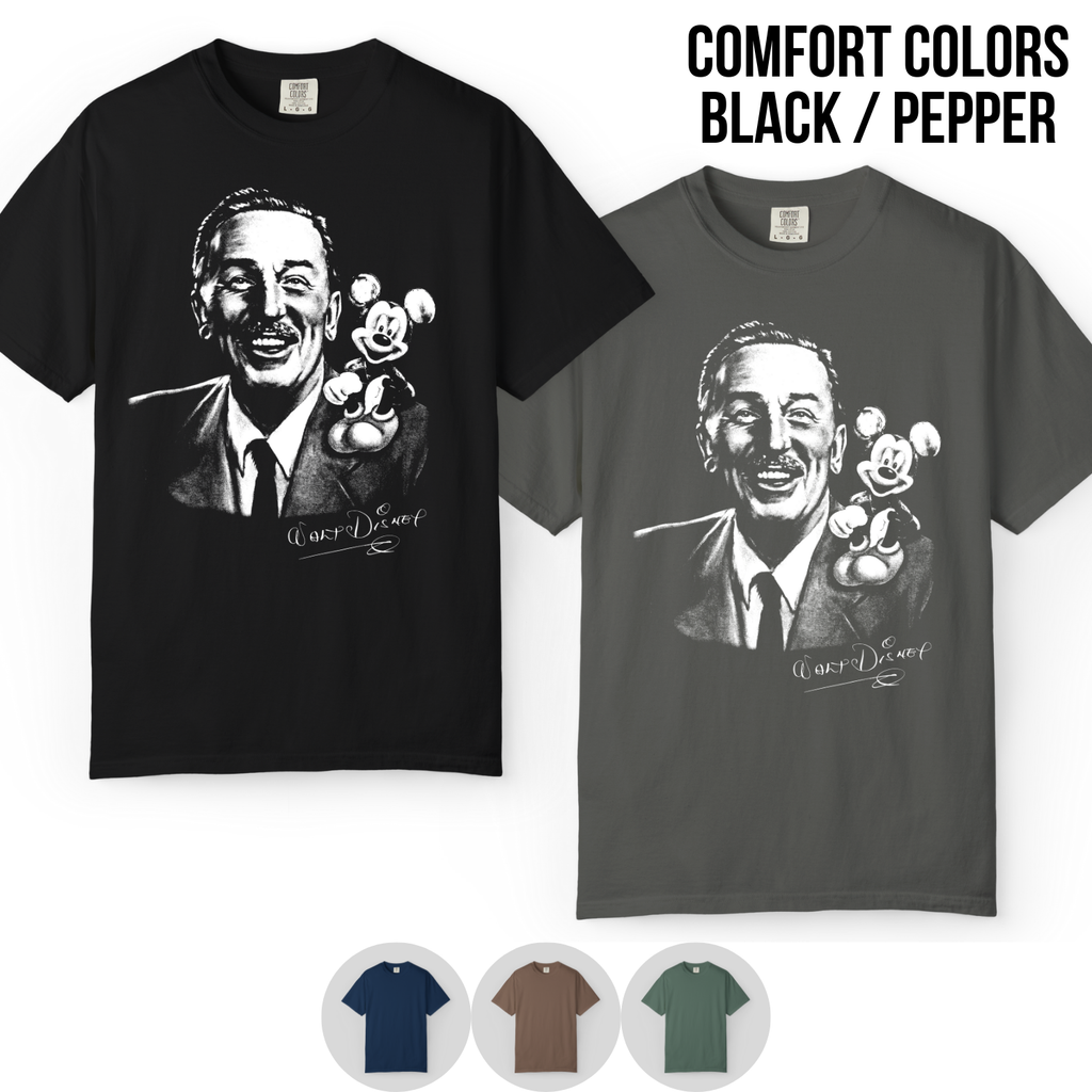 Walt Disney Mickey Portrait Shirt: Vintage Disney Tee