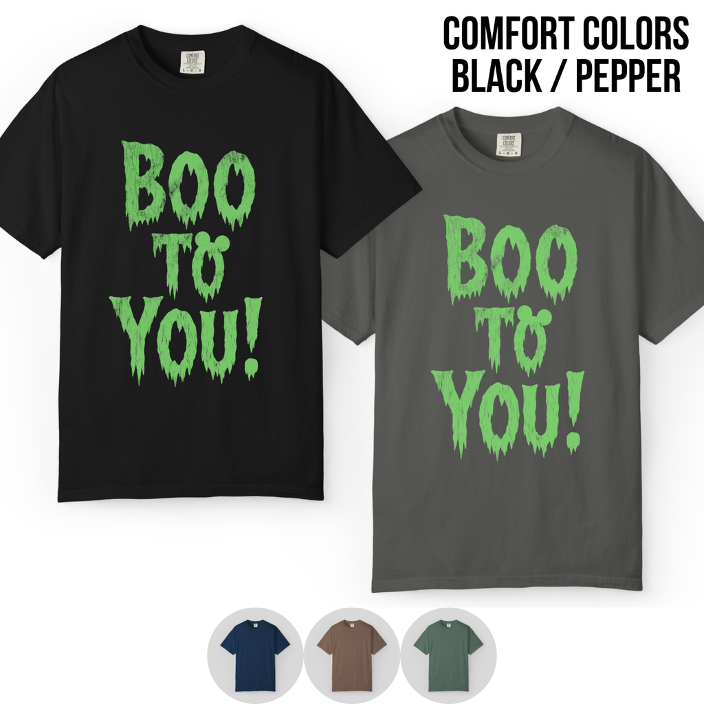 Boo To You Shirt – Mickey's Not So Scary Halloween Boo To You Tee, Disney Halloween Graphic Shirt, Magic Kingdom Halloween Fan Gift, Disney Spooky Season Shirt