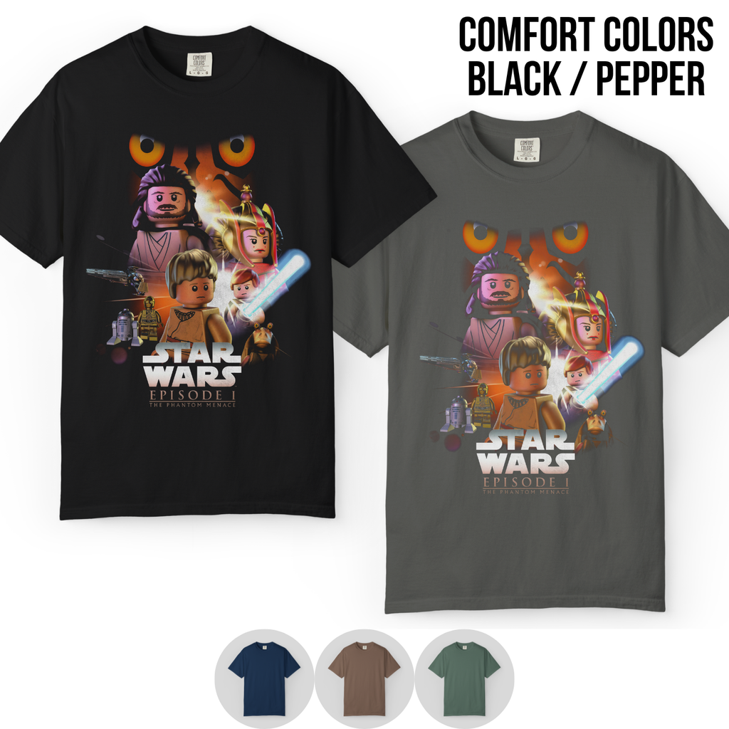 Lego Star Wars Phantom Menace Shirt – Episode I Lego Graphic Tee