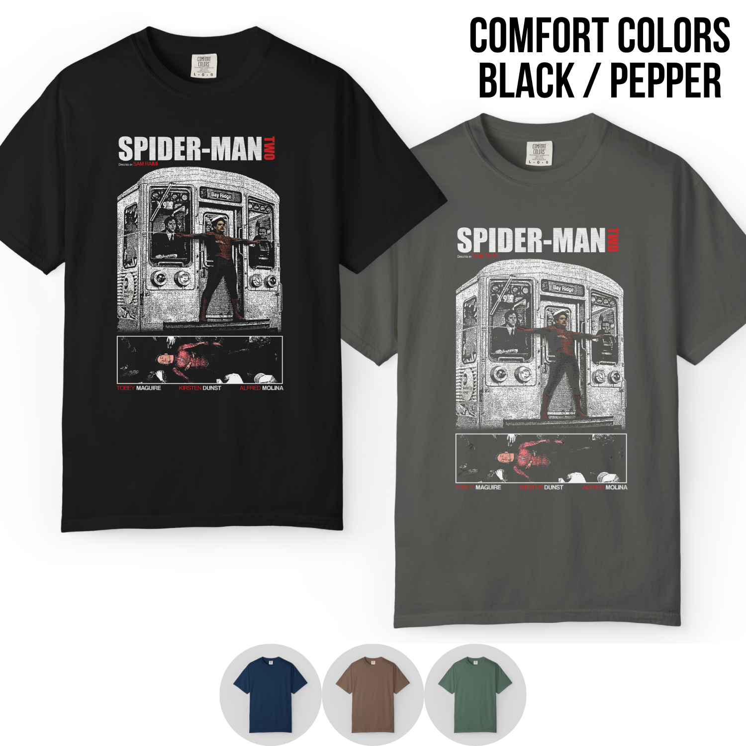 Spider-Man 2 Shirt: Tobey Maguire Spider Man Tee, Sam Raimi Spider-Man Shirt, Doctor Octopus Marvel Tee, Spider Man Movie Shirt