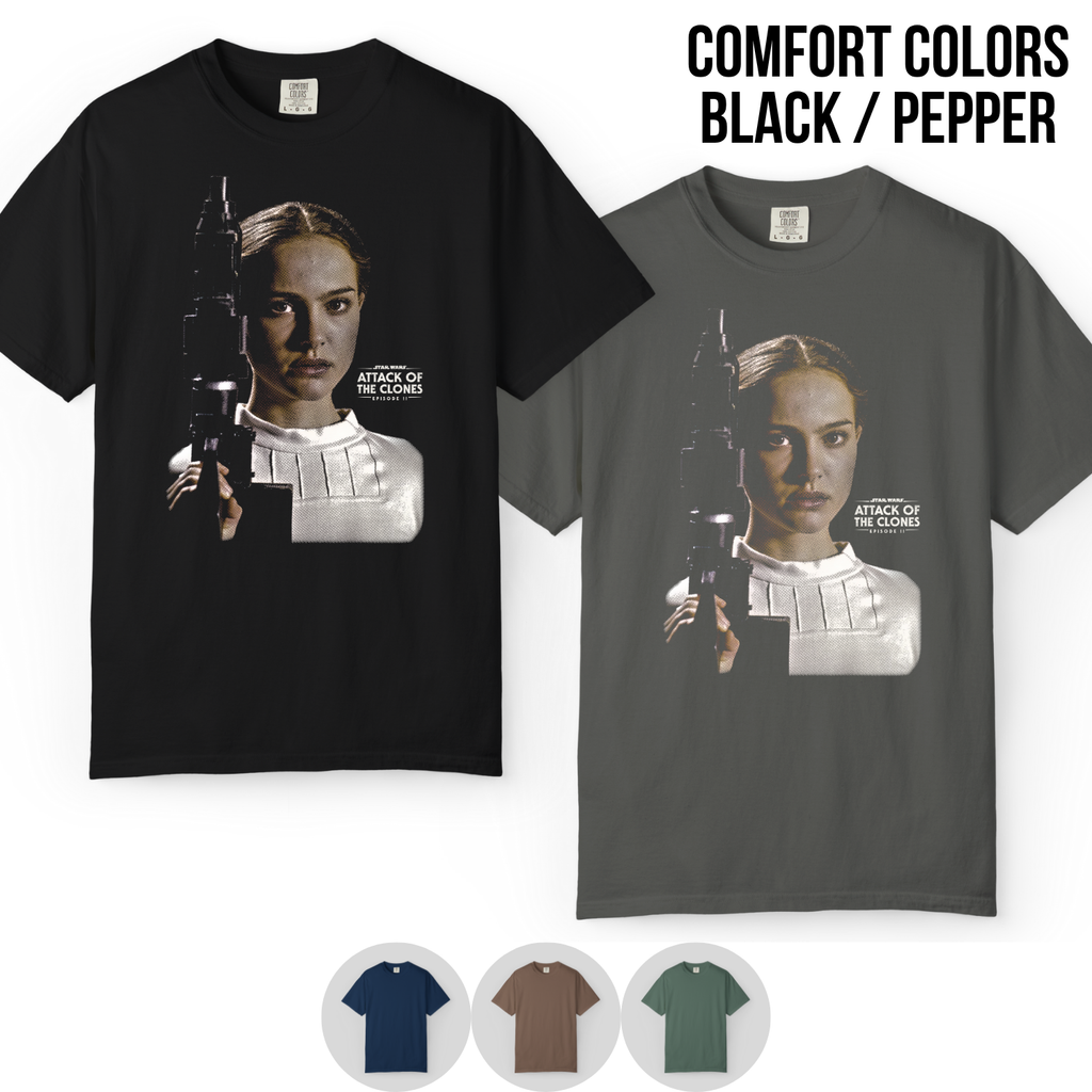 Padme Amidala Attack of the Clones Shirt – Star Wars Episode II Tee