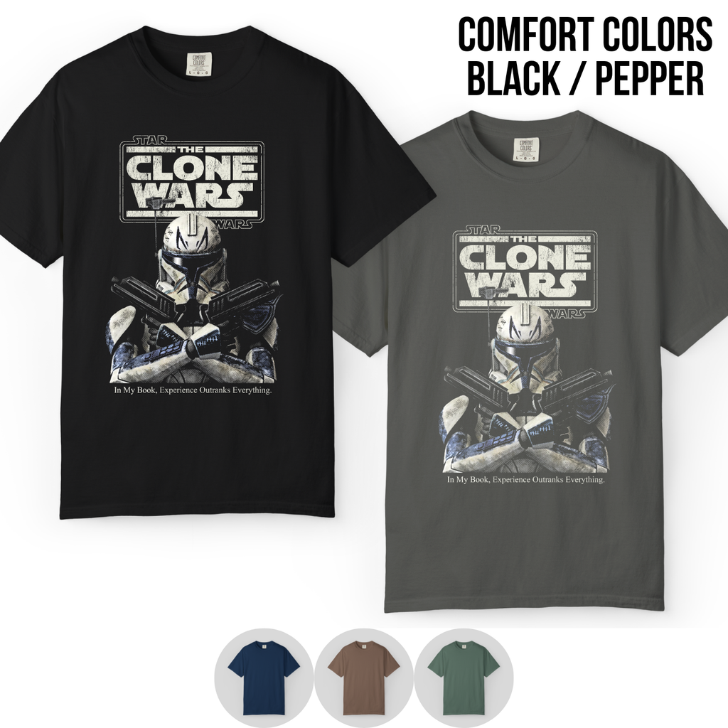 Star Wars Captain Rex Shirt – The Clone Wars Tee, 501st Clone Trooper Graphic Tee
