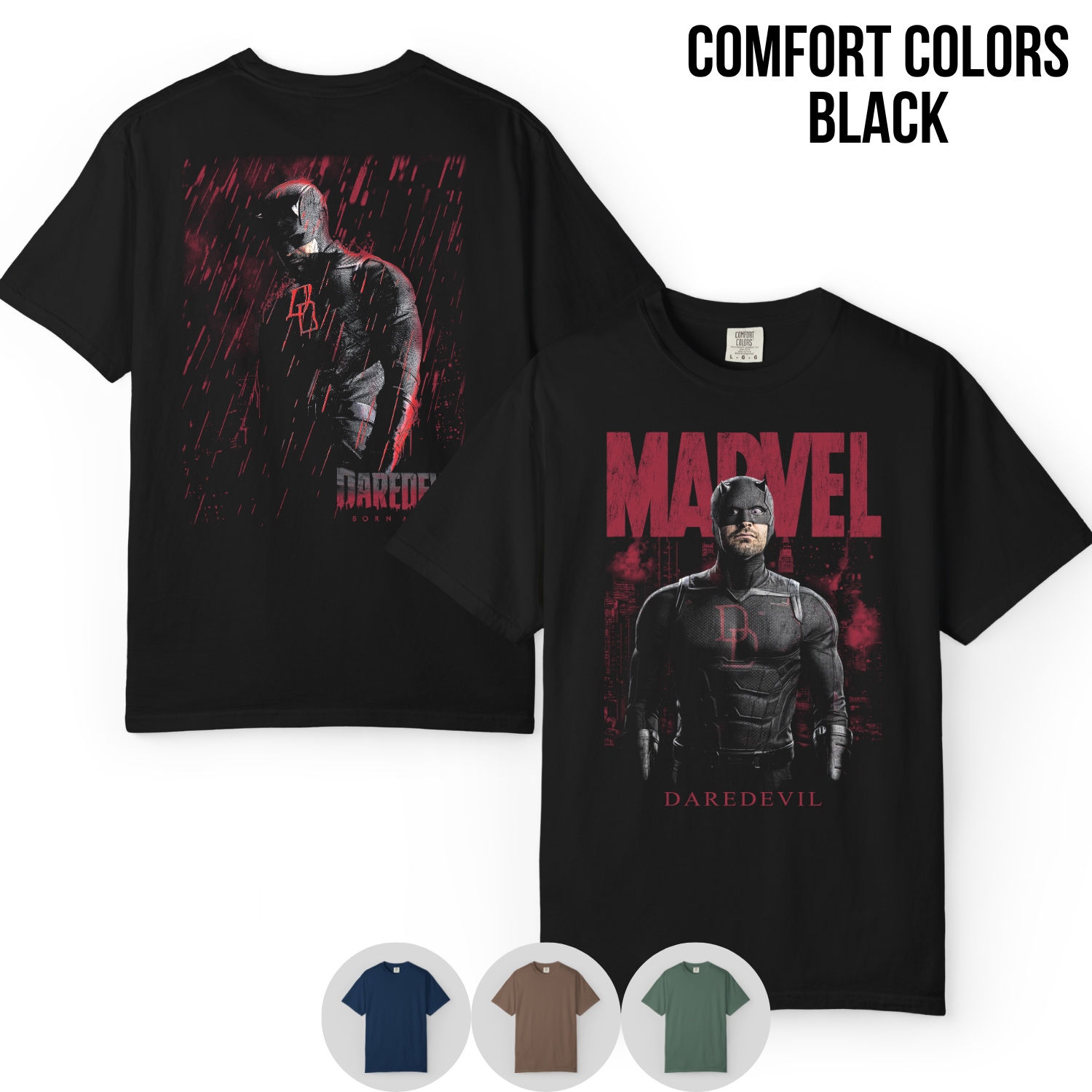 Marvel Daredevil Shirt – Daredevil Born Again Tee