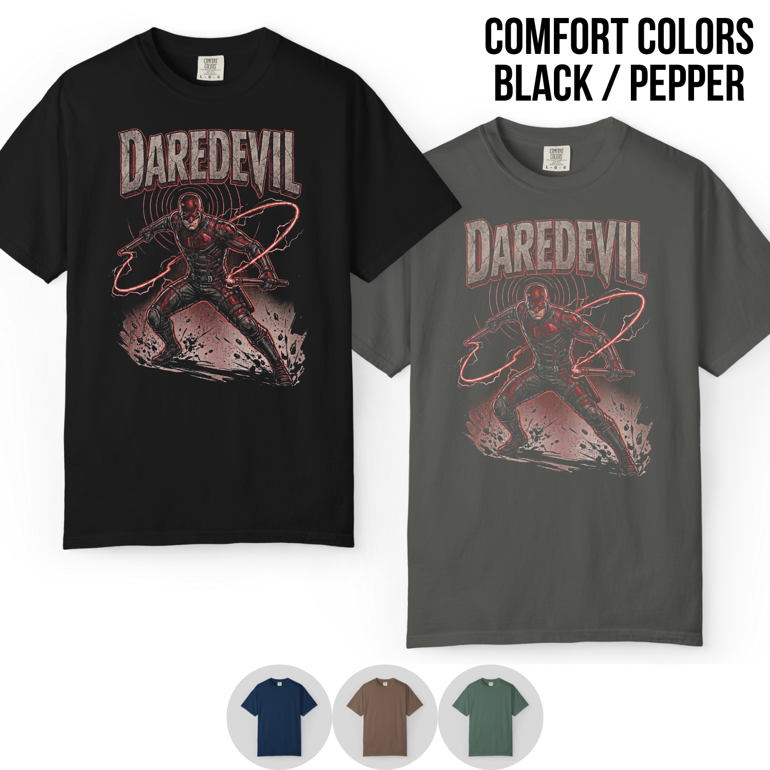 Vintage Daredevil Shirt: MCU Daredevil Tee