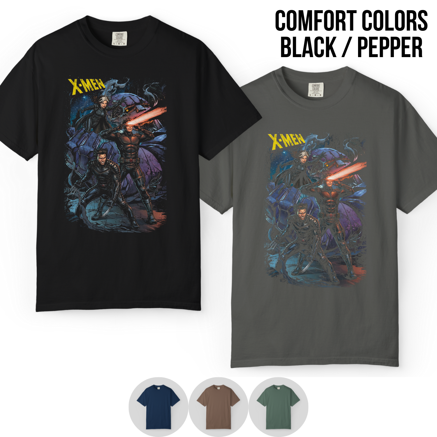 Vintage X-Men Comic Shirt: Wolverine Cyclops Rogue Tee