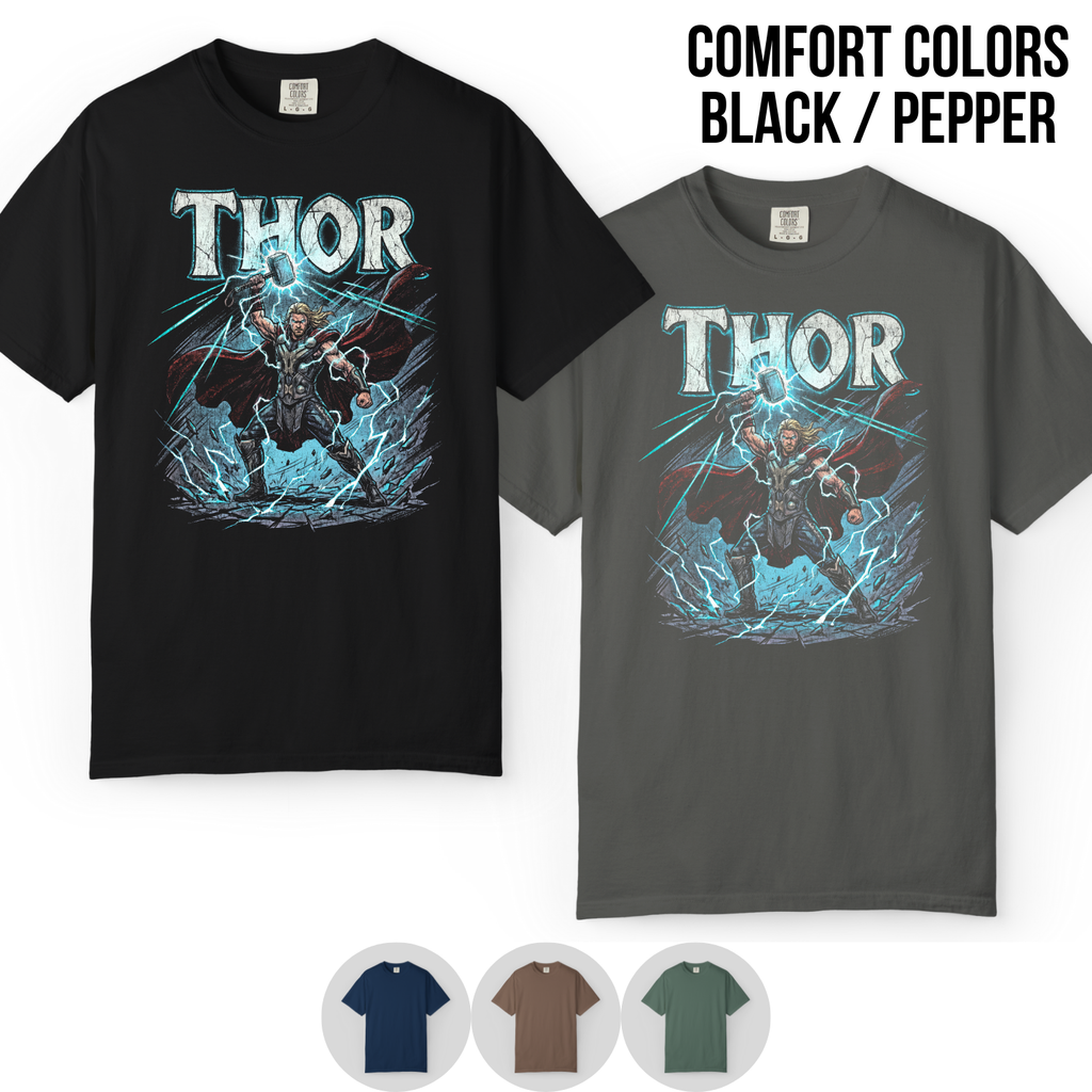 Vintage Thor Marvel Shirt: Retro Avengers Tee