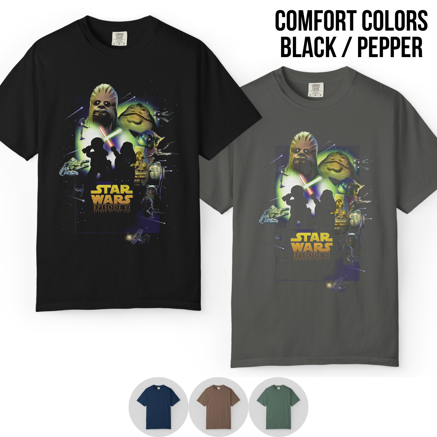Lego Star Wars Return of the Jedi Shirt – Episode VI Lego Graphic Tee