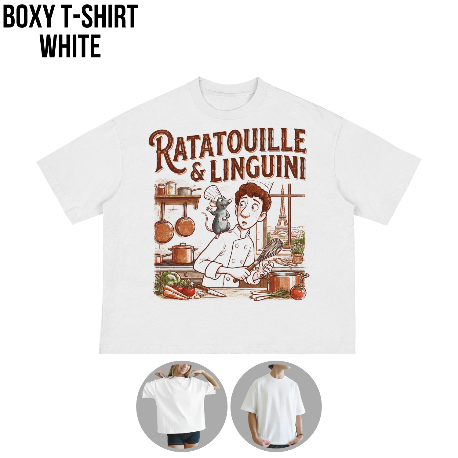 Ratatouille Remy & Linguini Shirt: Disneyland Paris Tee
