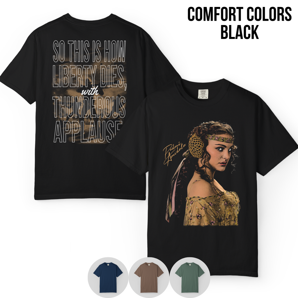 Star Wars Padme Amidala Shirt – So This Is How Liberty Dies Tee,