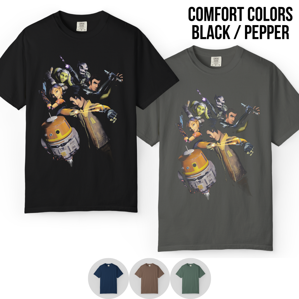 Star Wars Rebels Shirt – Star Wars Rebels Ghost Crew Shirt