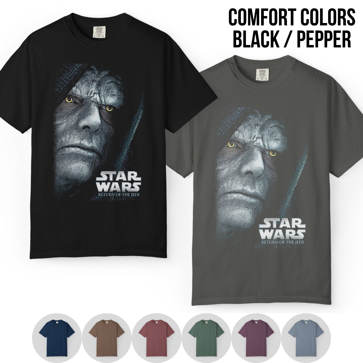 Star Wars Return of the Jedi Shirt – Emperor Palpatine Design