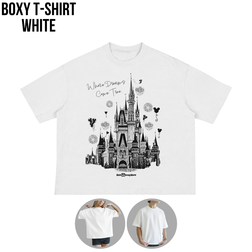 Disney Castle Shirt – Where Dreams Come True Disneyworld Tee