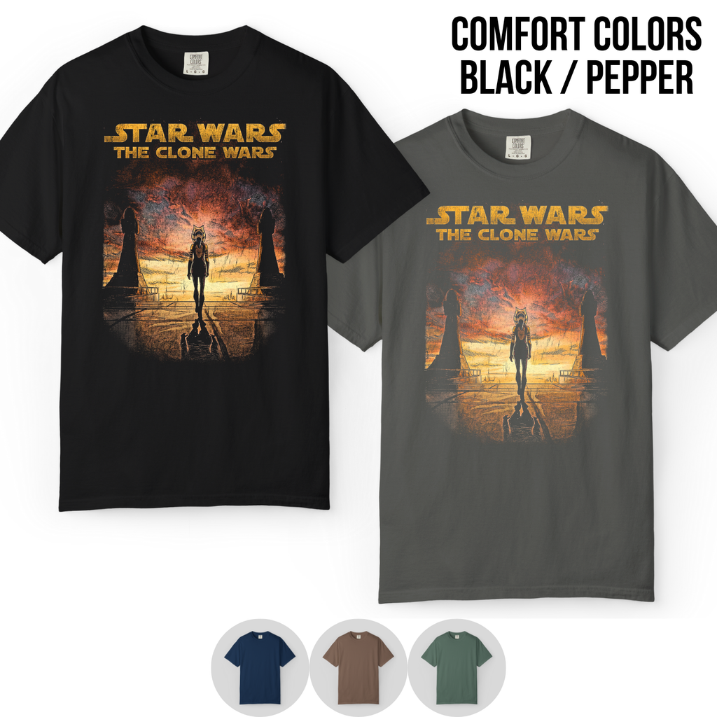 Ahsoka Tano Clone Wars Shirt: Star Wars Graphic Tee
