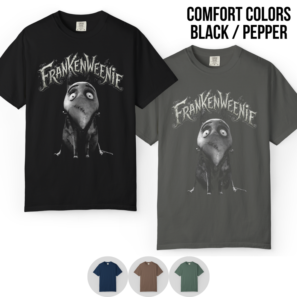 Frankenweenie Shirt – Tim Burton Frankenweenie Sparky Graphic Tee, Frankenweenie Fan Gift