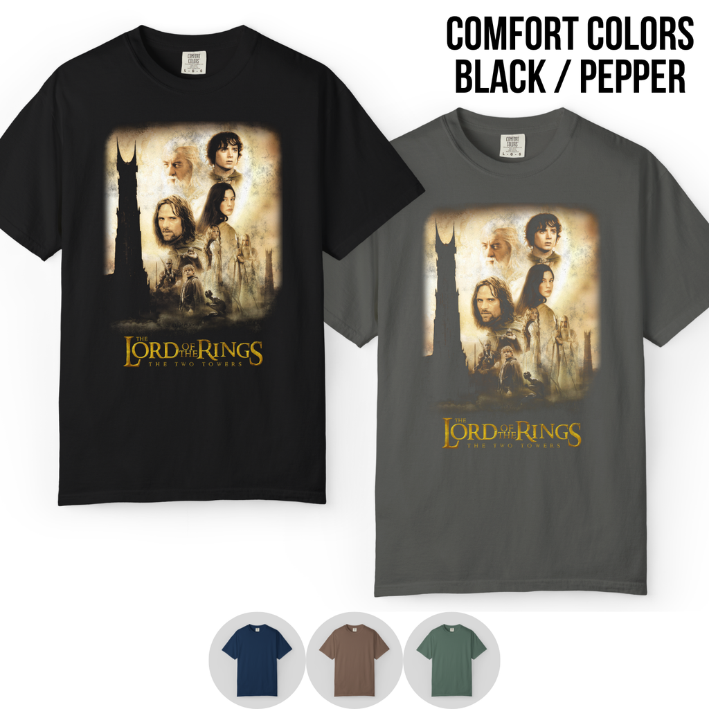 Lord of the Rings Two Towers Shirt – LOTR Two Towers Graphic Tee
