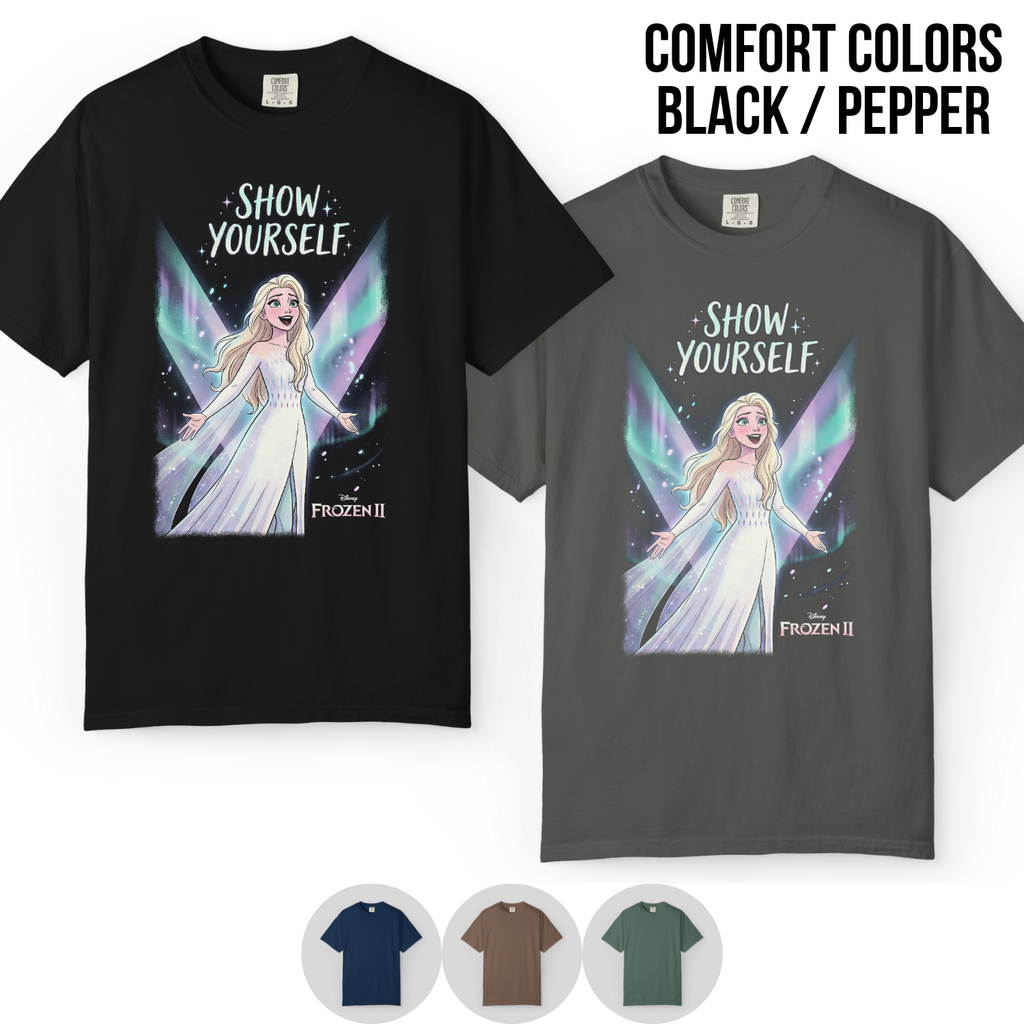 Elsa “Show Yourself” Shirt — Disney Frozen II Graphic Tee