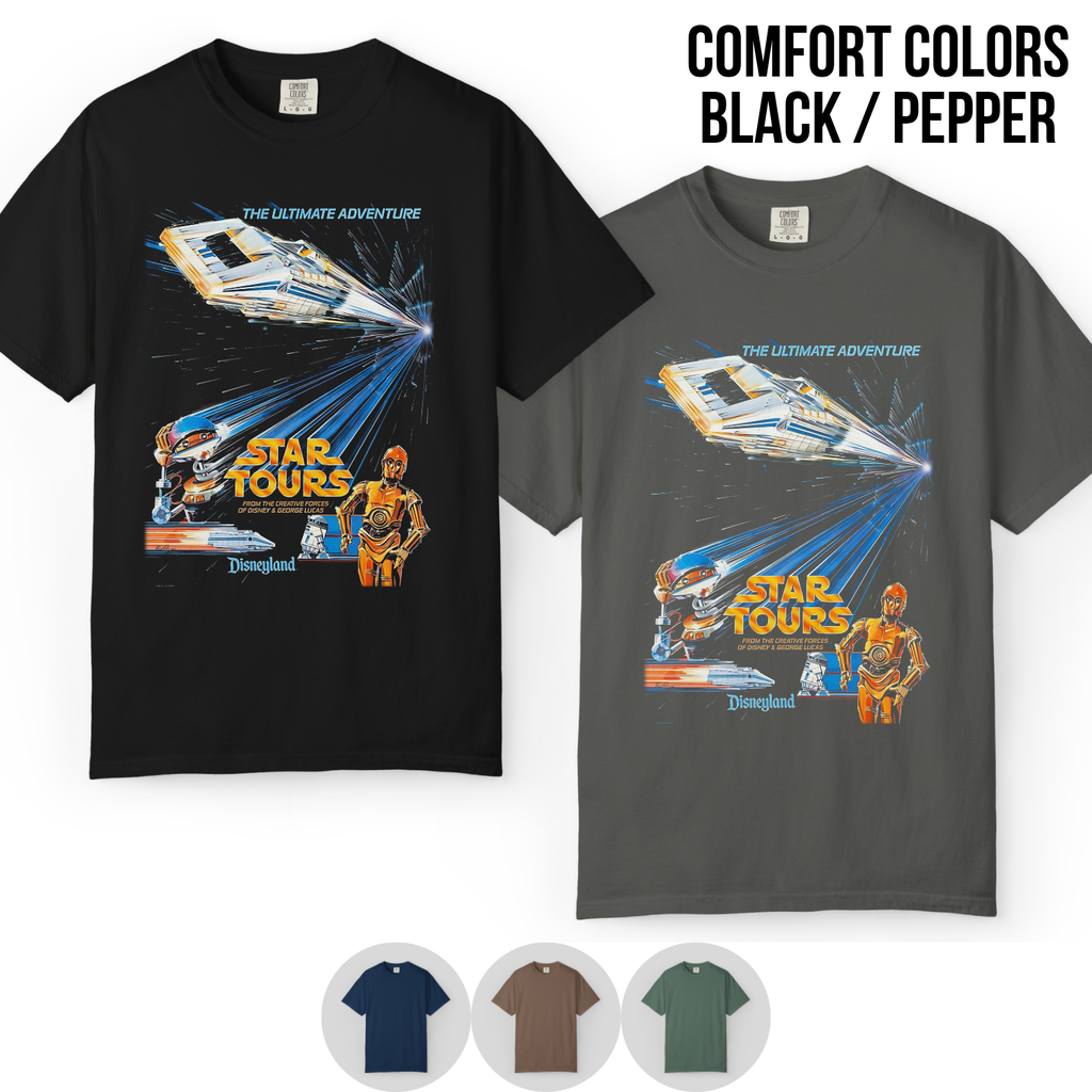 Star Tours Shirt – Vintage Disneyland Ride Tee