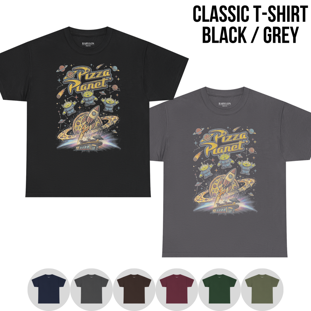 Pizza Planet Toy Story Shirt - Disney Pixar Aliens Tee