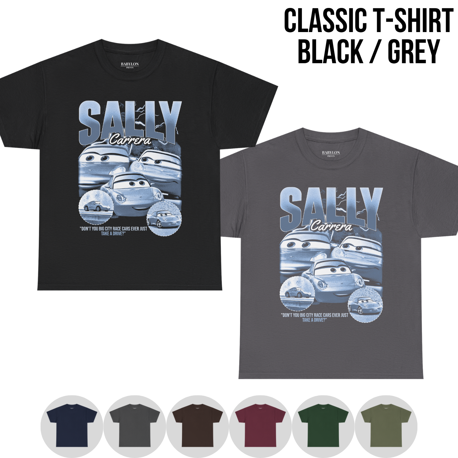 Cars Sally Carrera Shirt – Disney Pixar Cars Tee, Sally Carrera Vintage Shirt