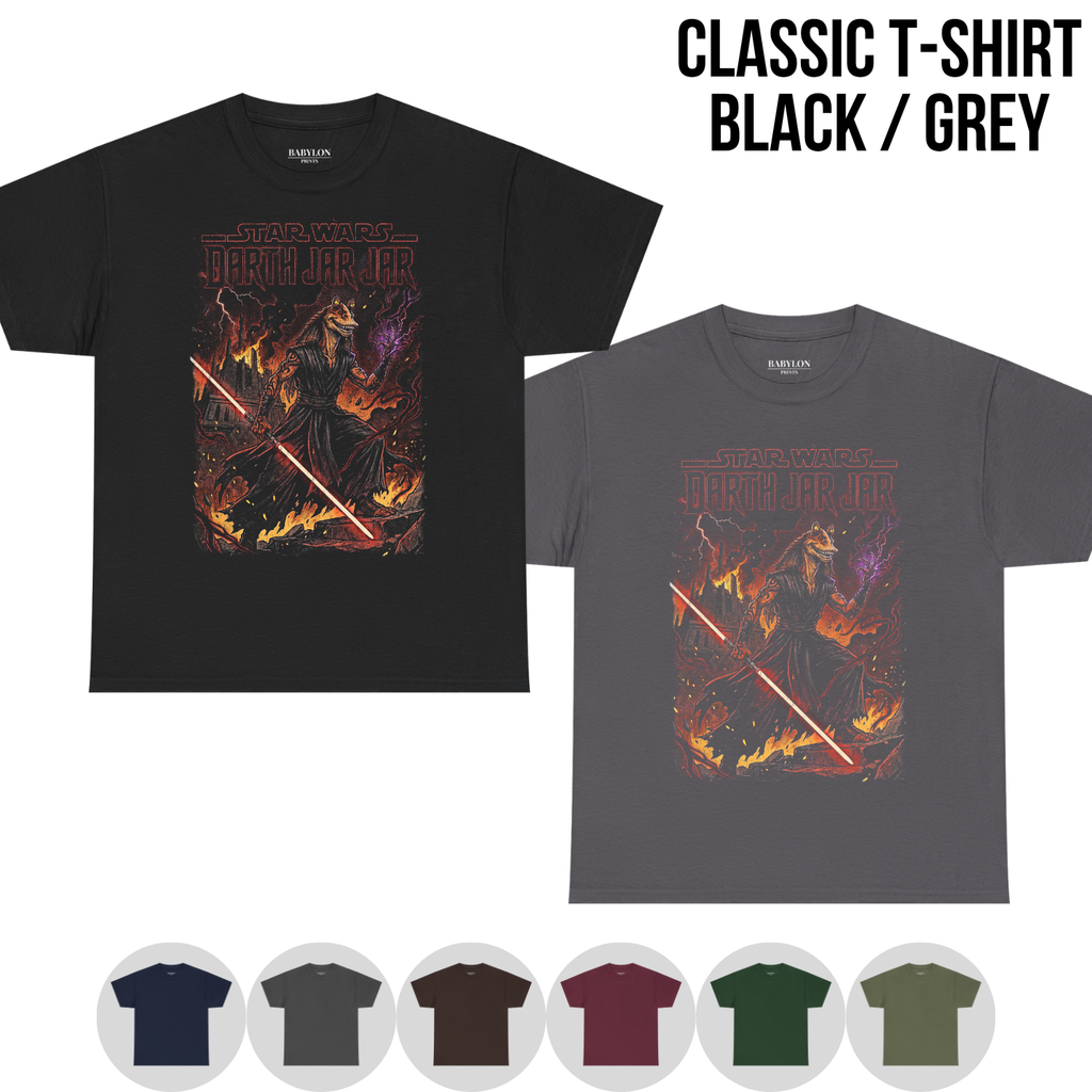 Star Wars Darth Jar Jar Shirt – Darth Jar Jar Binks Parody Tee
