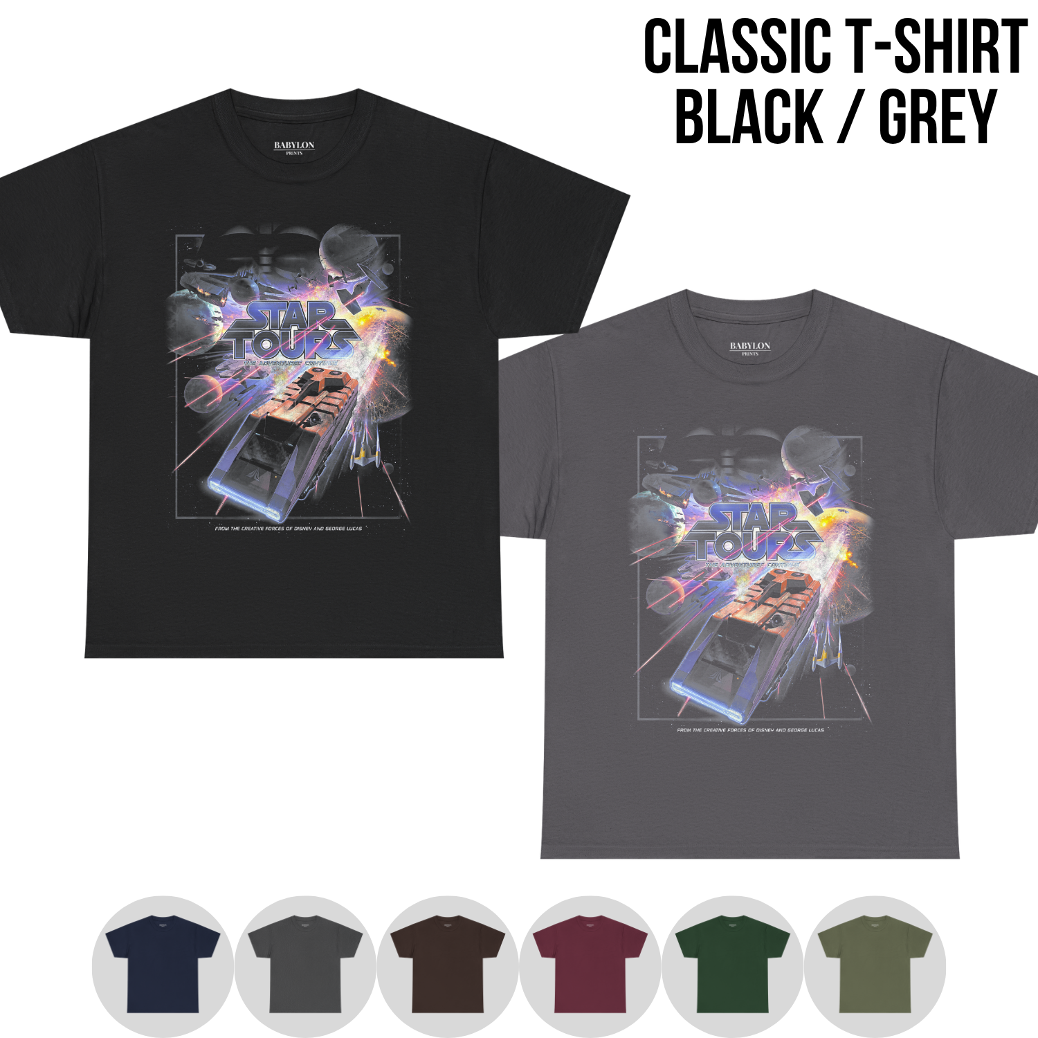Star Tours Shirt – Disney Ride Tee