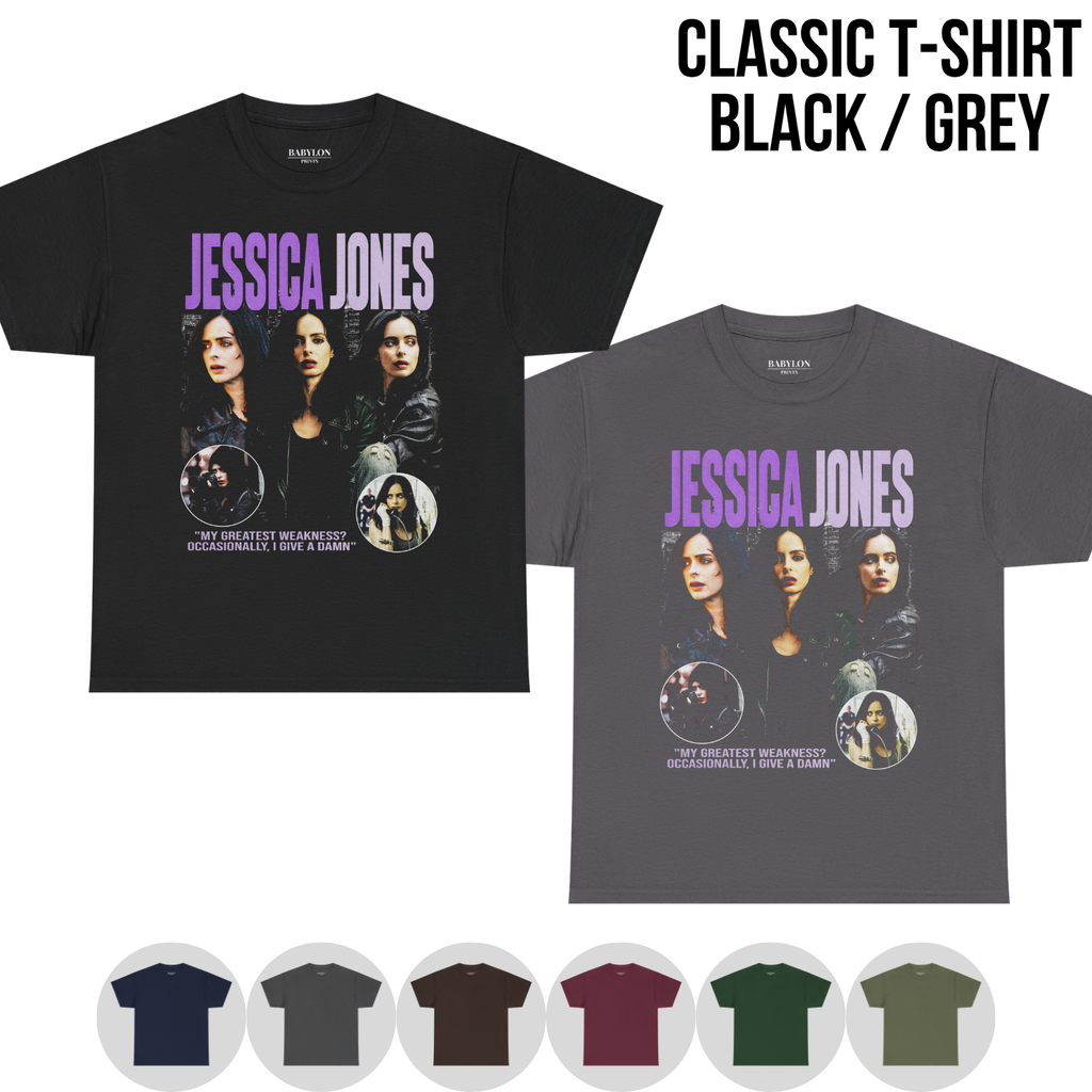 Marvel Jessica Jones Shirt - Vintage Jessica Jones Daredevil Tee