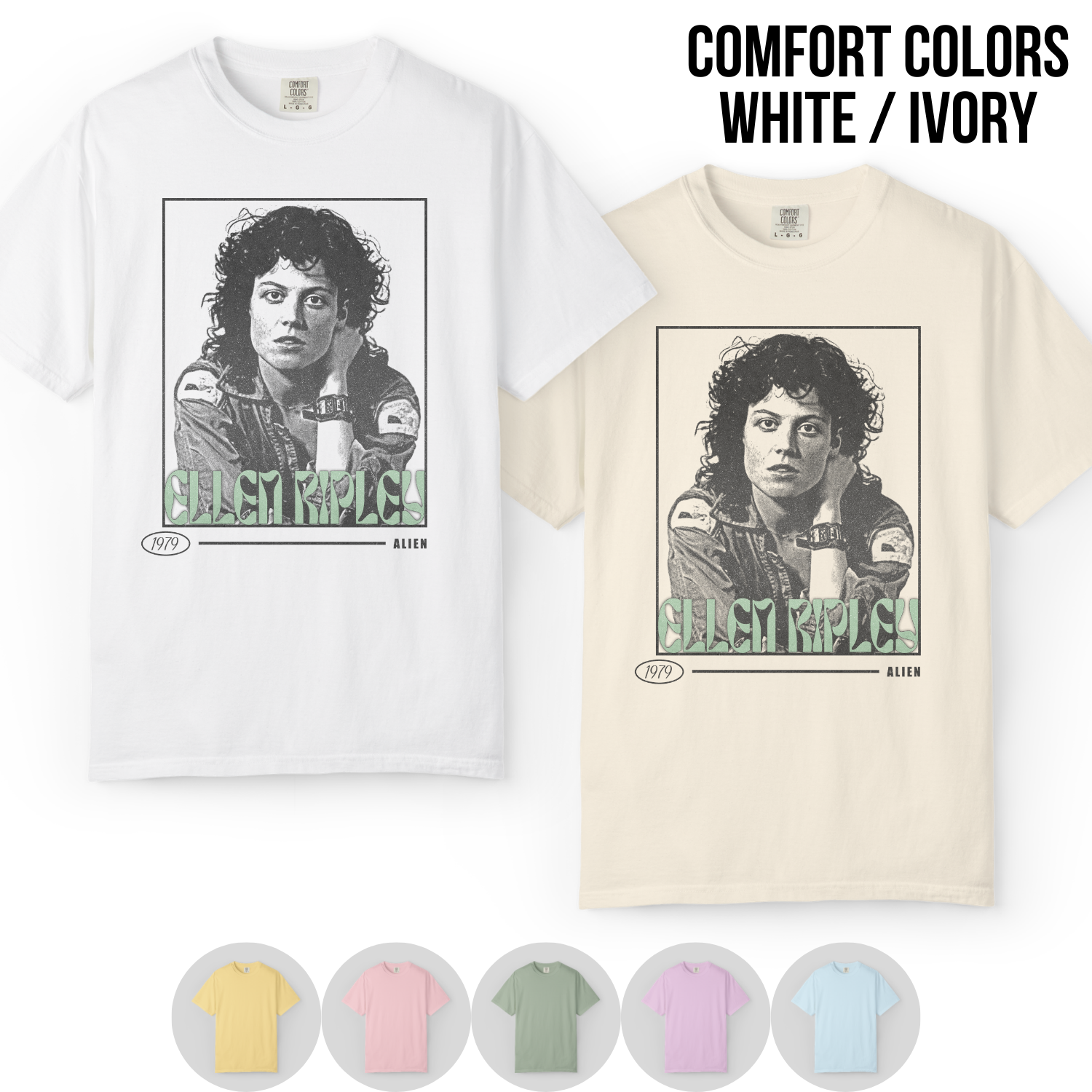 Ellen Ripley Shirt - 1979 Alien Film Merch