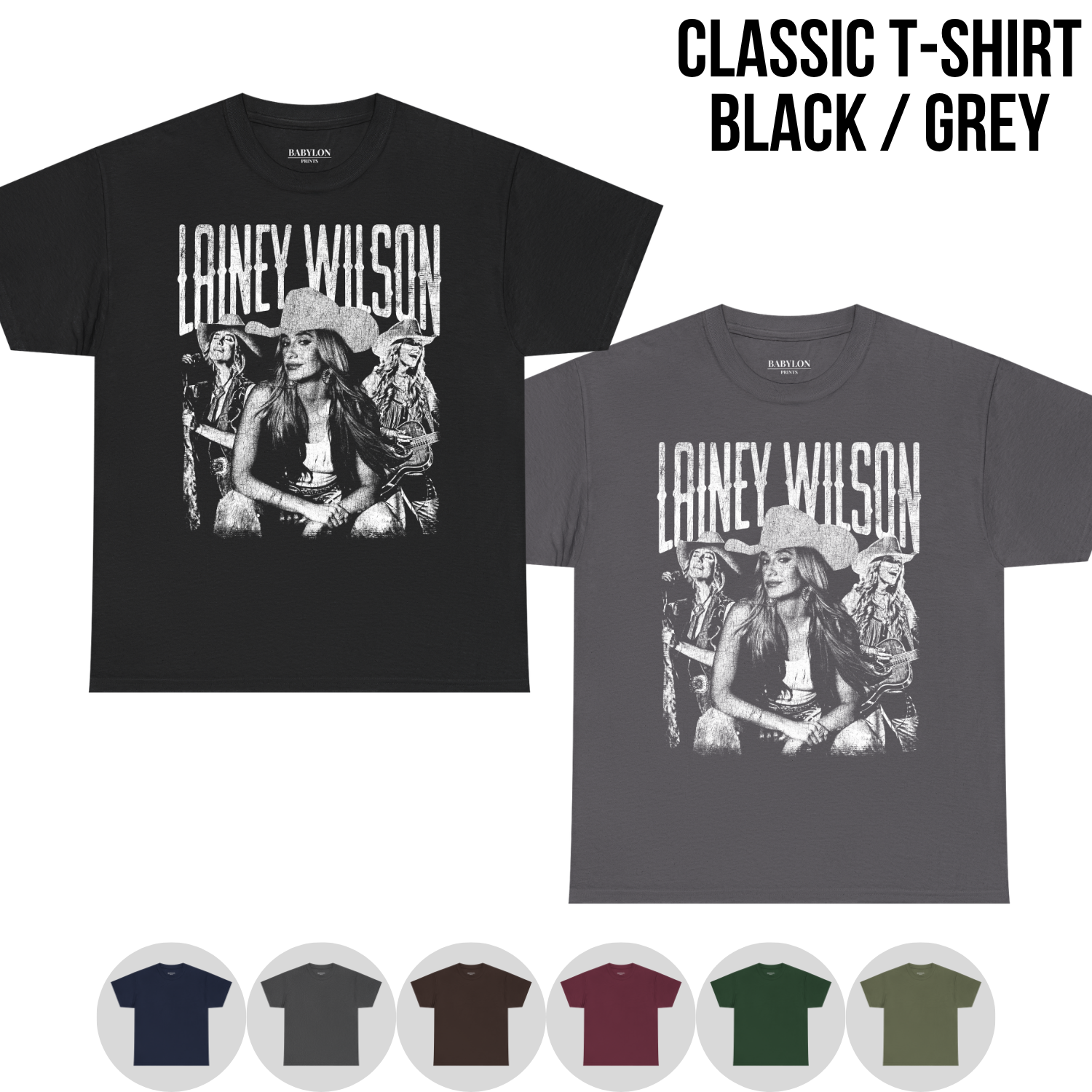 Lainey Wilson Shirt – Vintage Lainey Wilson Tee, Lainey Wilson Concert Shirt, Country Fan Gift, Country Music Graphic Tee