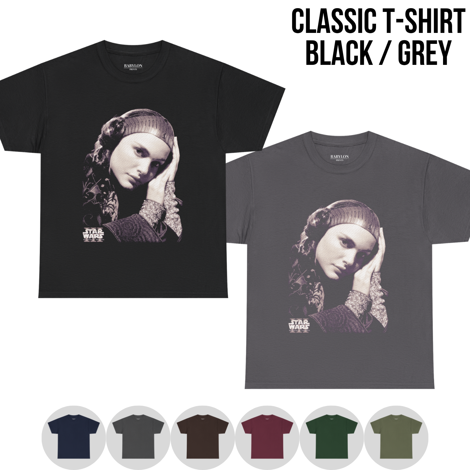 Star Wars Padme Amidala Shirt – Revenge of the Sith Tee