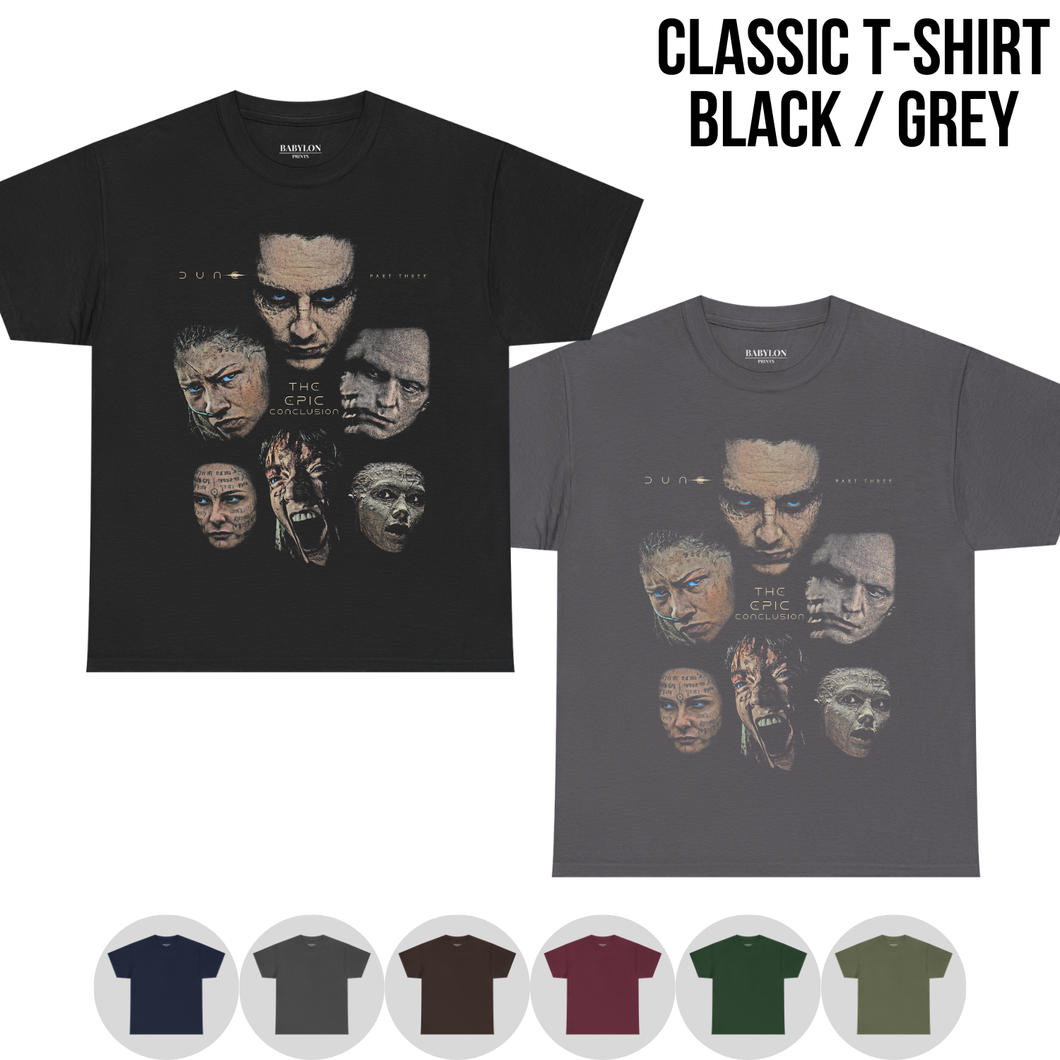 Dune Part Three Shirt: Dune Movie Tee