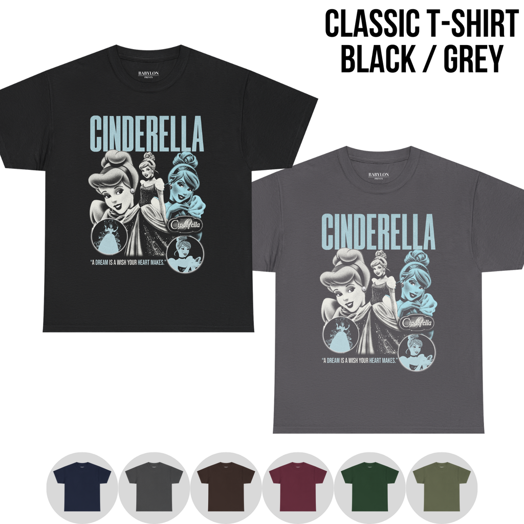 Disney Cinderella Shirt - Vintage Disney Princess Tee