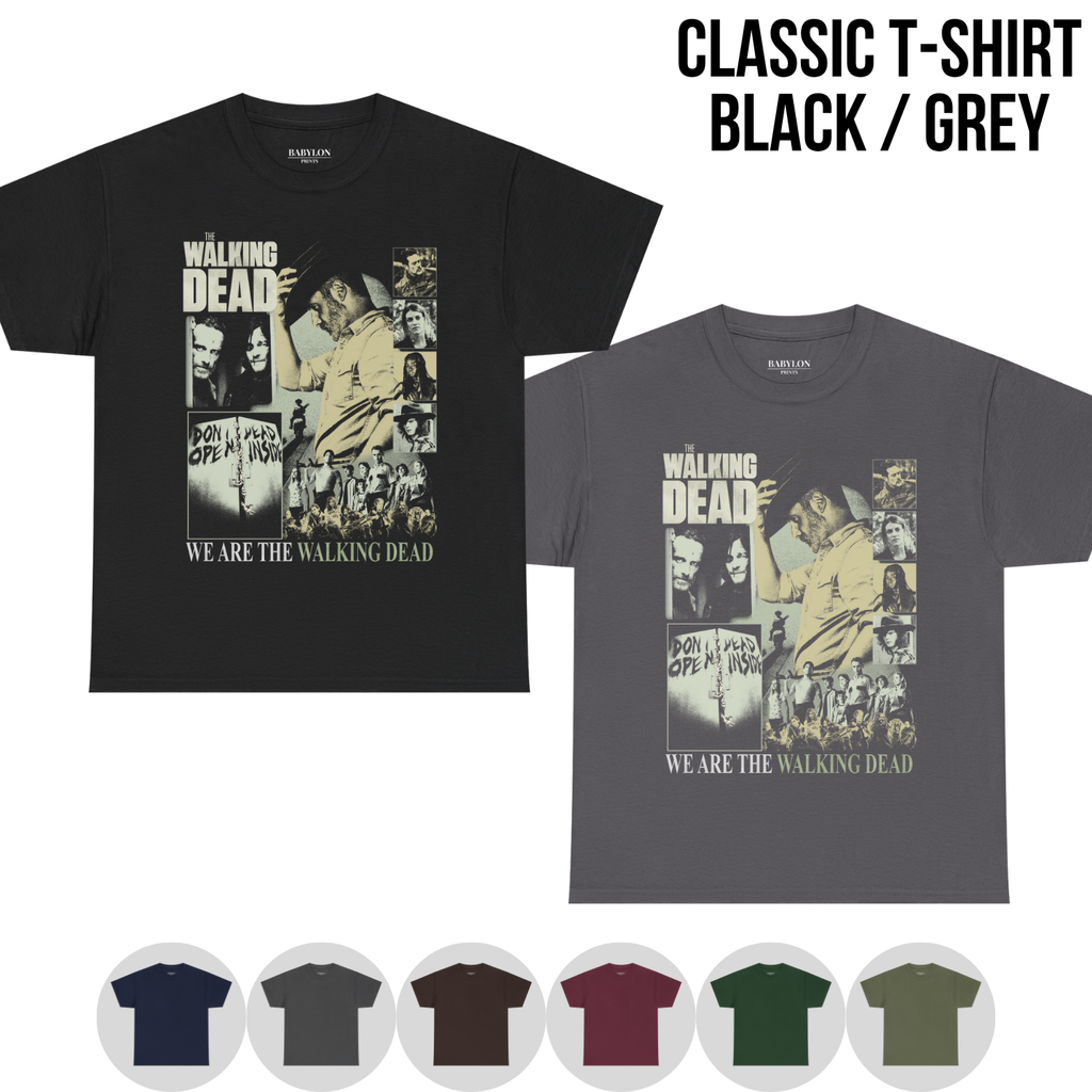 The Walking Dead Shirt – Rick Grimes Vintage Graphic Shirt