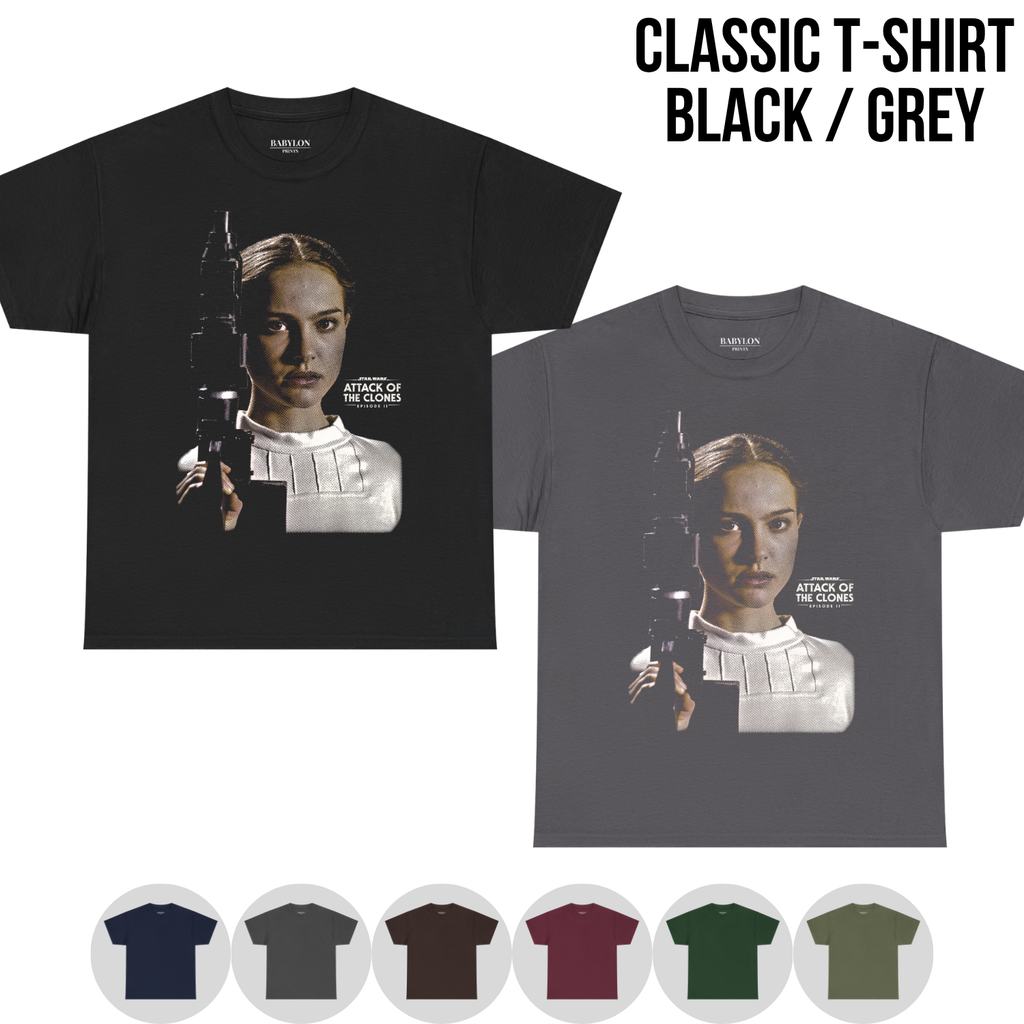 Padme Amidala Attack of the Clones Shirt – Star Wars Episode II Tee