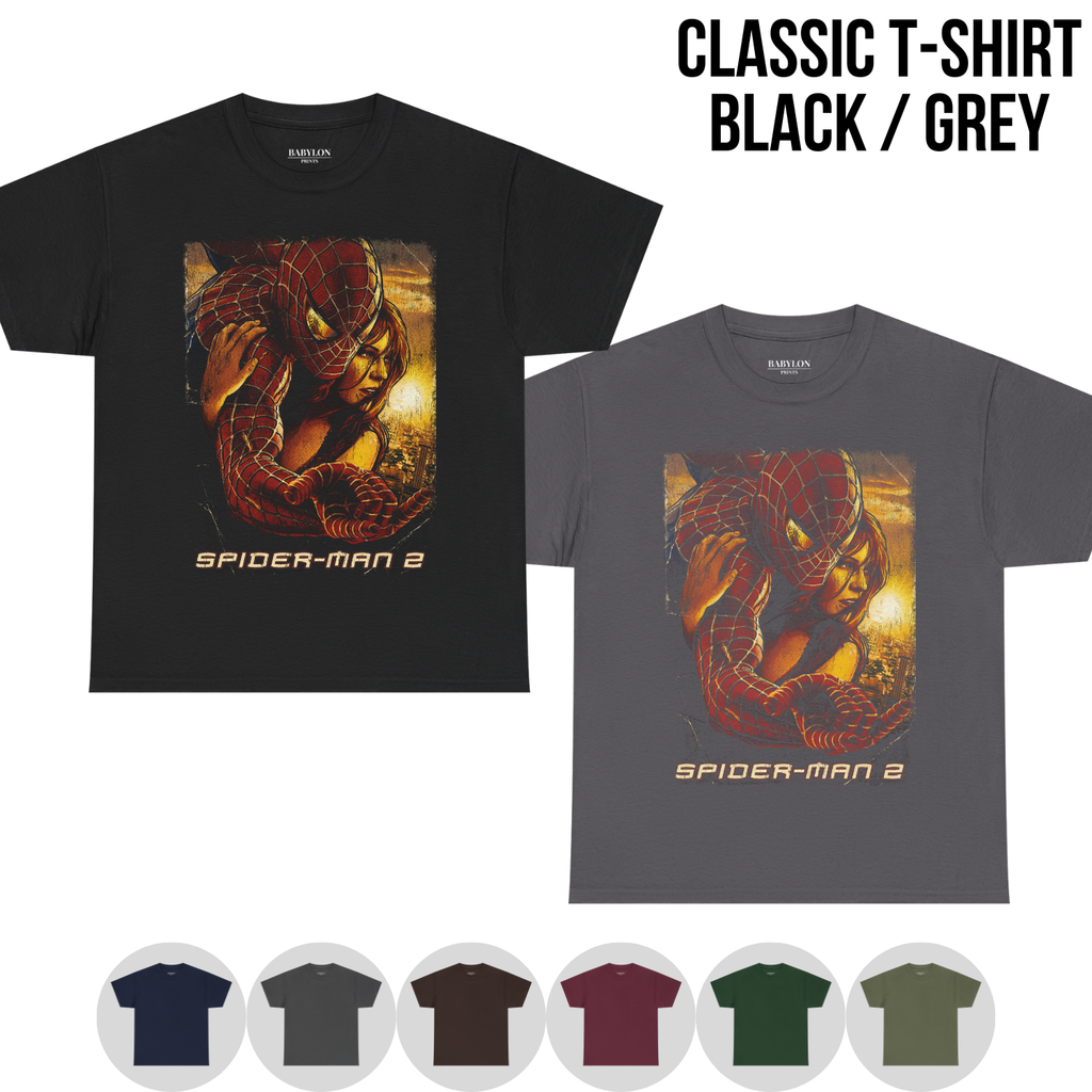 Spider-Man 2 MJ & Spidey Shirt - Tobey Maguire Spider-Man Graphic