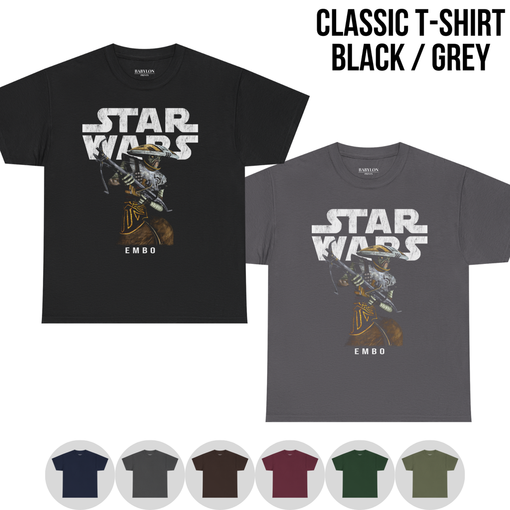 Vintage Embo Star Wars Shirt - The Clone Wars Bounty Hunter Tee