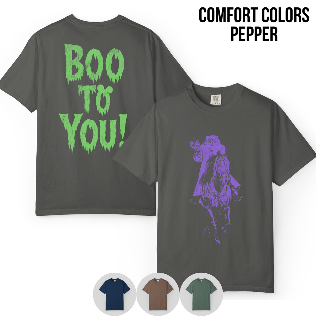 Headless Horseman Shirt – Boo To You Headless Horseman Tee, Mickey's Not So Scary Halloween Shirt, Disney Halloween Graphic Shirt, Disney World Halloween Fan Gift