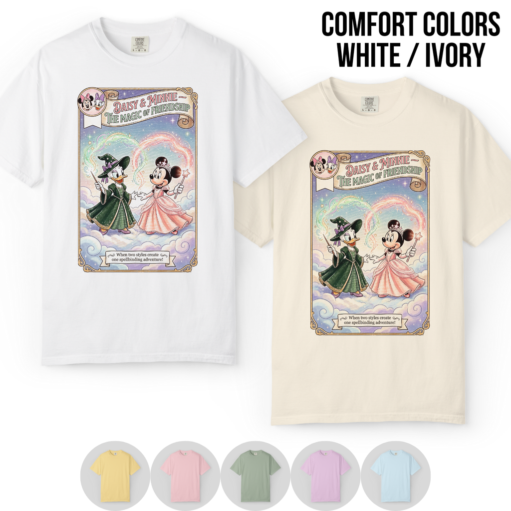 Daisy & Minnie Shirt – Magic of Friendship Vintage Storybook Tee
