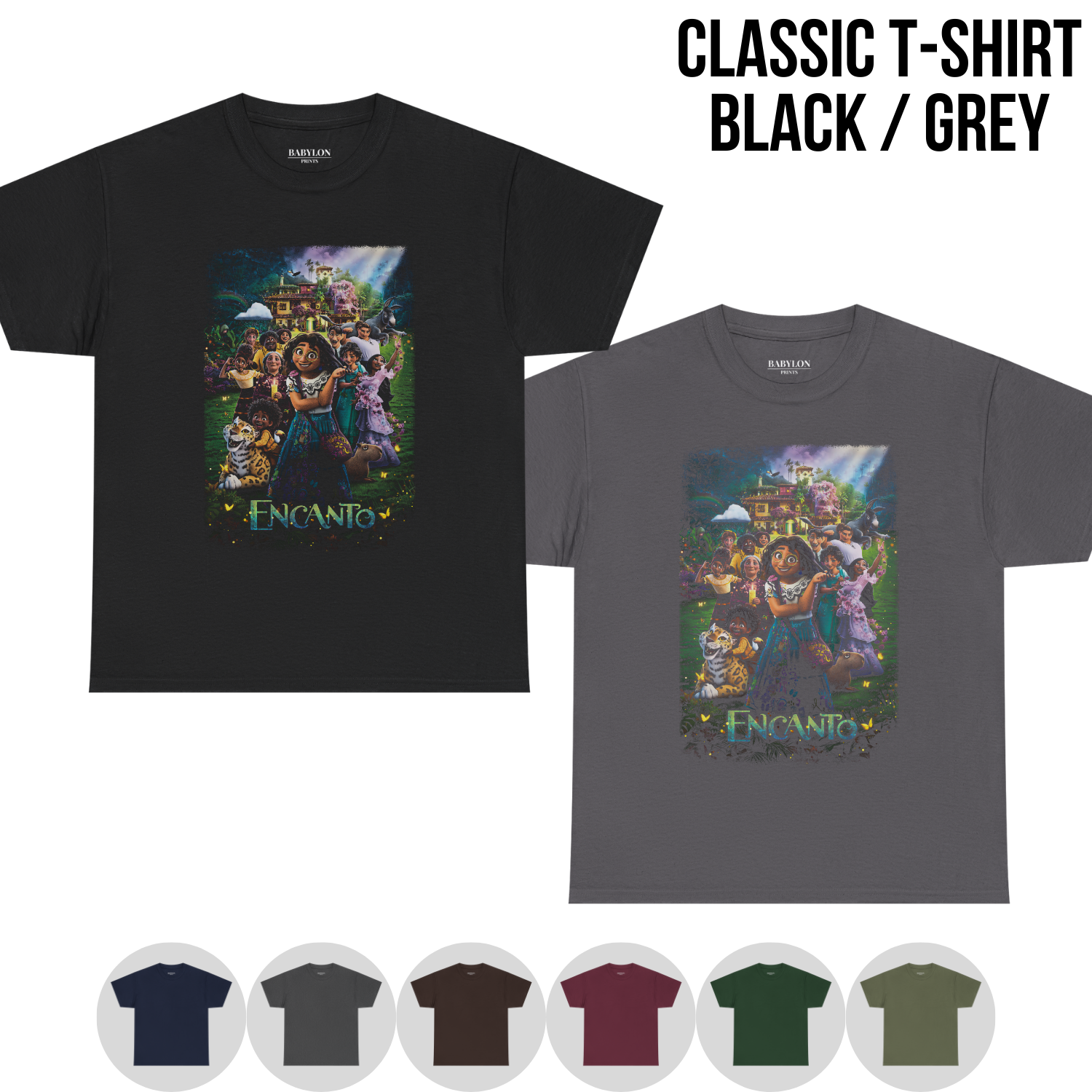 Disney Encanto Shirt - Madrigal Family Graphic