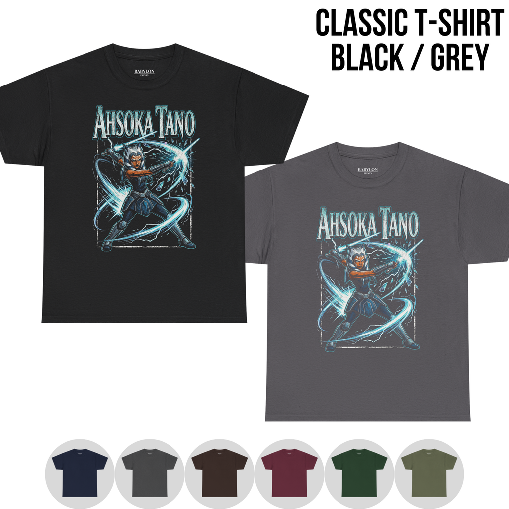 Ahsoka Tano Shirt: Star Wars Clone Wars Graphic Tee