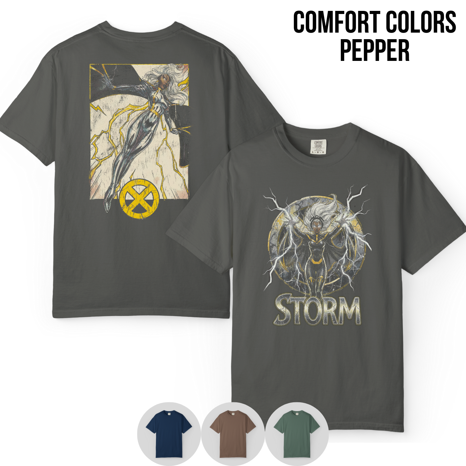 Vintage Storm X-Men Shirt - 90s X-Men Comic Graphic