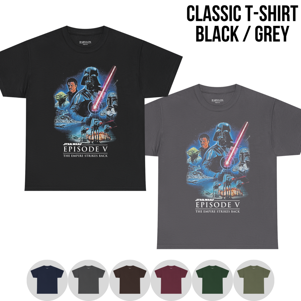 Star Wars Empire Strikes Back Shirt – Episode V Poster Tee