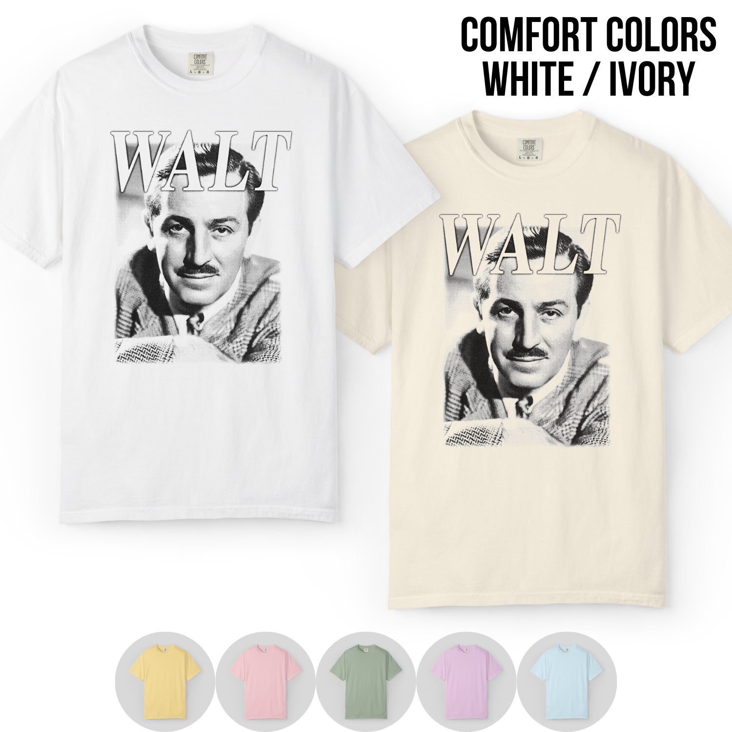 Vintage Walt Disney Shirt - Disneyworld Merch