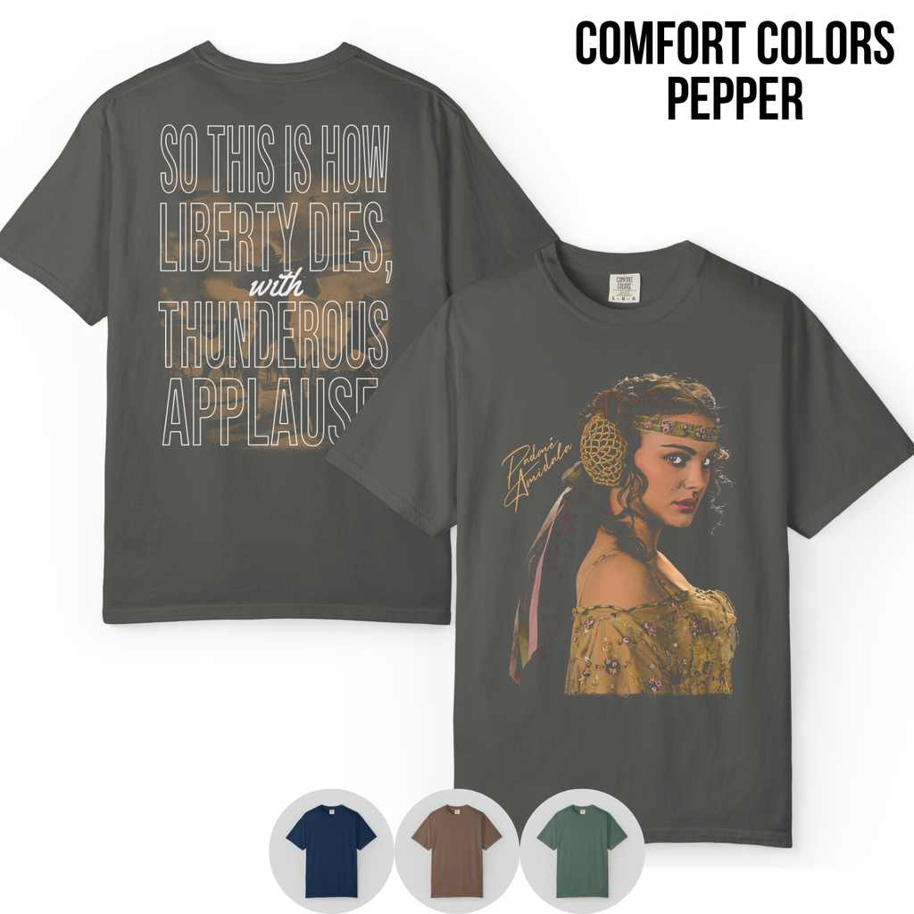 Star Wars Padme Amidala Shirt – So This Is How Liberty Dies Tee,