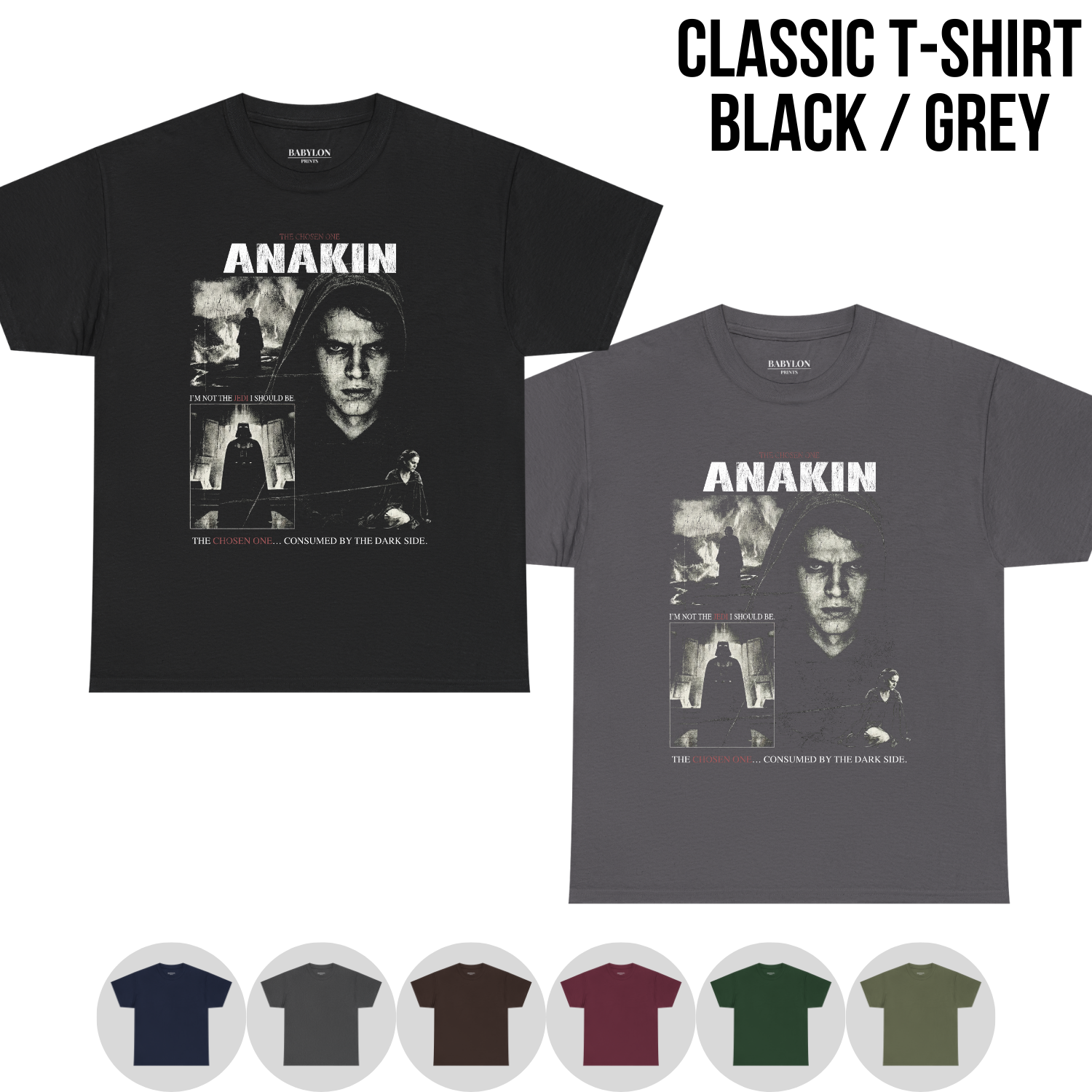 Anakin Skywalker Star Wars Shirt - Revenge of the Sith Graphic